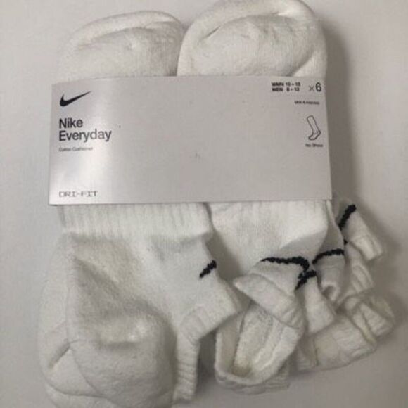Nike Everyday Cushion No Show Socks Men’s Size 8-12/ Women’s size 10-13 - Picture 2 of 7